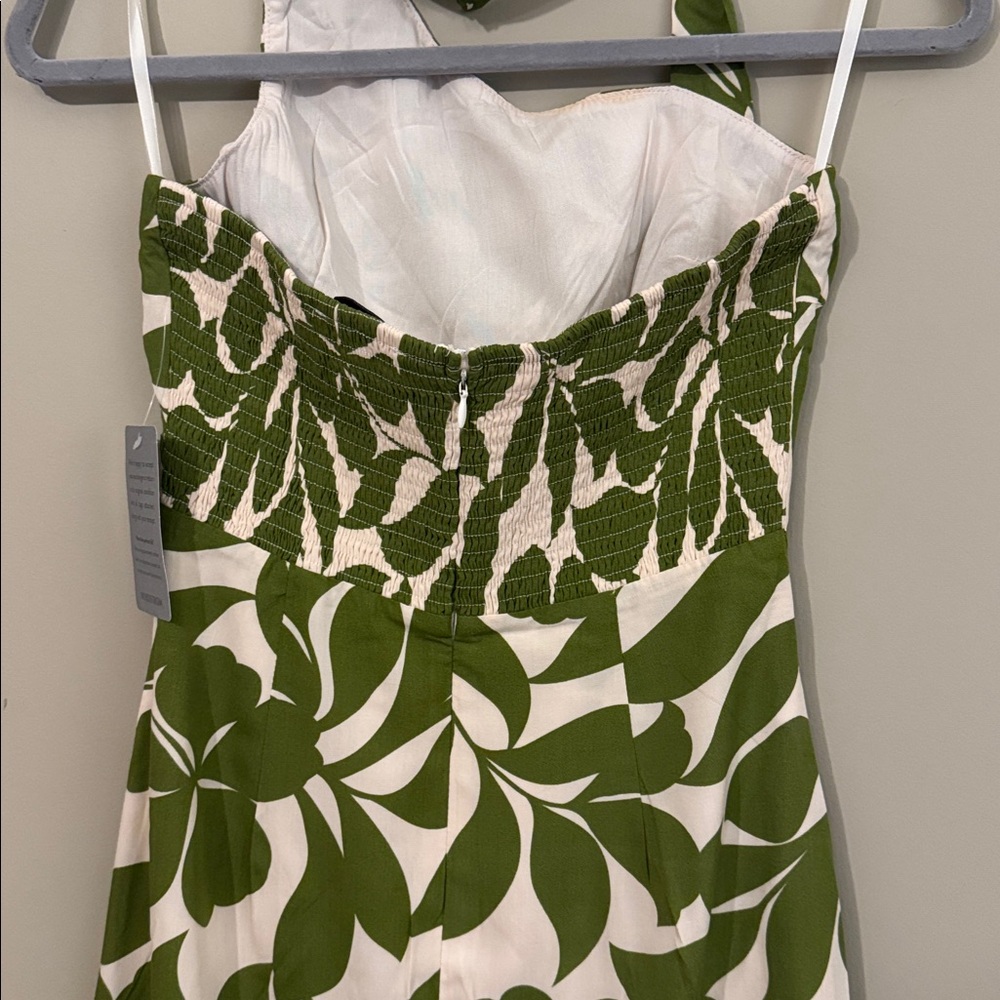 NWT- Petal & Pup Alexis Print Maxi Dress, Green Floral, Small - Picture 10 of 12